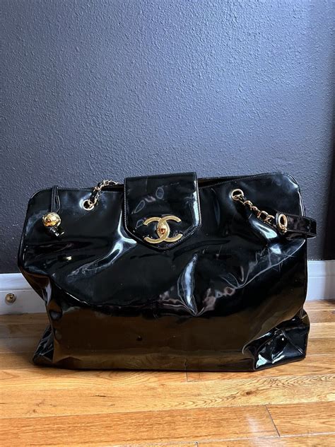 vintage chanel xl tote|Vintage Chanel from the 40s.